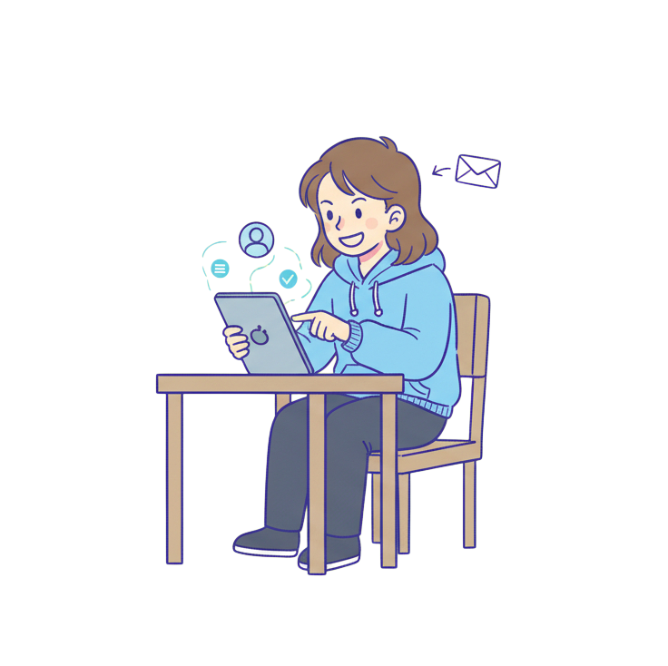 アカウント登録